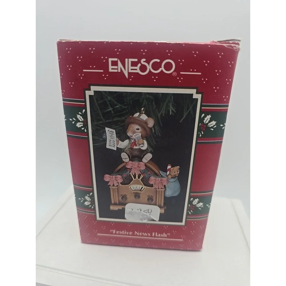 1992 Enesco FESTIVE NEWS FLASH 3